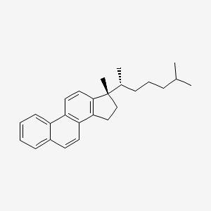 18,19-Dinorcholesta-1,3,5,7,9,11,13-heptaene,17-methyl-, (17a)-(9CI)