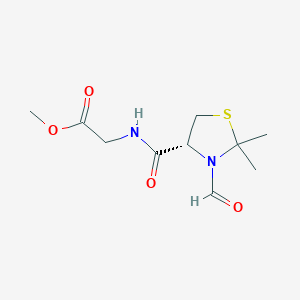 (R)-N-(3-Formyl-2,2-dimethyl-thiazolidine-4-carboxy)-glycine methyl ester