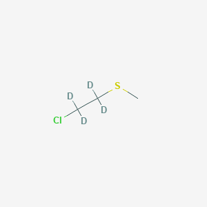 molecular formula C3H7ClS B1516768 2-Chloroethyl-d4 methyl sulfide 