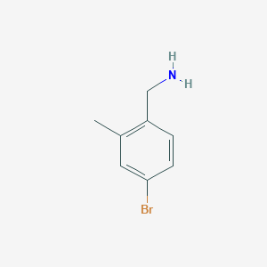 molecular formula C8H10BrN B151677 4-Bromo-2-methylbenzylamine CAS No. 376646-62-7
