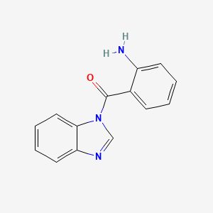 molecular formula C14H11N3O B1516789 2-(1H-Benzimidazol-1-ylcarbonyl)aniline CAS No. 915924-55-9