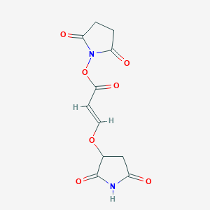 N-succinimidyl 3-succinimidoxypropenoate