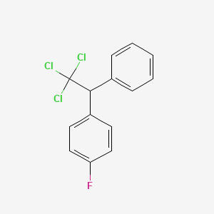 1-Fluoro-4-(2,2,2-trichloro-1-phenylethyl)benzene