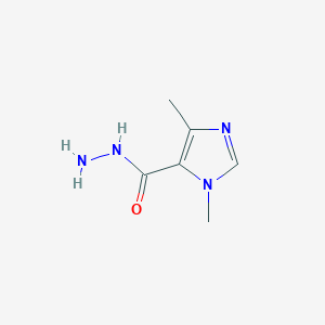 1,4-Dimethyl-1h-imidazole-5-carbohydrazide