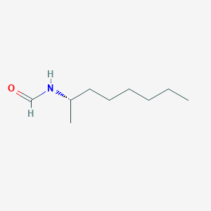 molecular formula C9H19NO B15168247 N-1-Methylheptylformamide CAS No. 650608-26-7