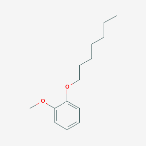 molecular formula C14H22O2 B15168285 1-(Heptyloxy)-2-methoxybenzene CAS No. 906663-75-0