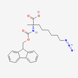 (S)-N-Fmoc-2-(6'-azido)alanine