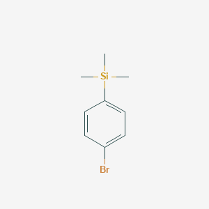 molecular formula C9H13BrSi B151686 (4-Bromophenyl)trimethylsilane CAS No. 6999-03-7