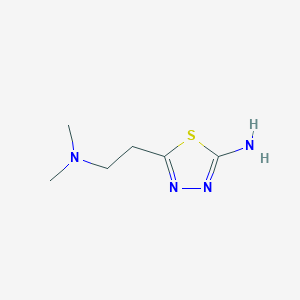 5-[2-(Dimethylamino)ethyl]-1,3,4-thiadiazol-2-amine
