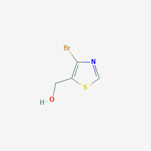 molecular formula C4H4BrNOS B151687 (4-Bromothiazol-5-yl)methanol CAS No. 262444-15-5
