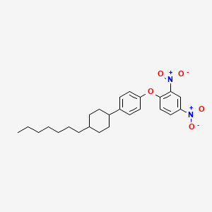 1-[4-(4-Heptylcyclohexyl)phenoxy]-2,4-dinitrobenzene