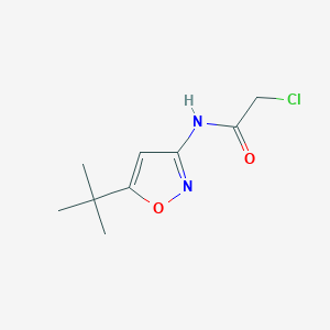 N-(5-tert-Butyl-1,2-oxazol-3-yl)-2-chloroacetamide