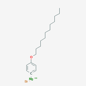 molecular formula C18H29BrMgO B15168792 magnesium;dodecoxybenzene;bromide CAS No. 887604-93-5