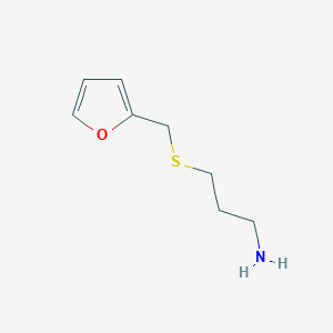 3-[(2-Furylmethyl)thio]-1-propanamine