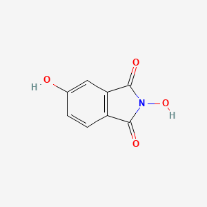 molecular formula C8H5NO4 B15168807 2,5-Dihydroxy-1H-isoindole-1,3(2H)-dione CAS No. 647860-35-3
