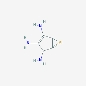 molecular formula C5H8N3Si B15168829 CID 78064677 