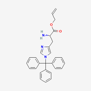 (S)-2-Amino-3-(1-trityl-1H-imidazol-4-YL)-propionic acid allyl ester