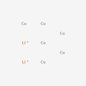molecular formula Cu6Li2 B15169065 Pubchem_71413112 CAS No. 873334-90-8