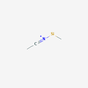 molecular formula C3H6NSi+ B15169148 CID 78064593 