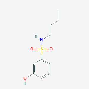 N-butyl-3-hydroxybenzene-1-sulfonamide