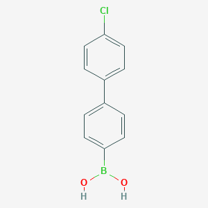 molecular formula C12H10BClO2 B151694 4'-Chloro-4-biphenylboronic acid CAS No. 364044-44-0