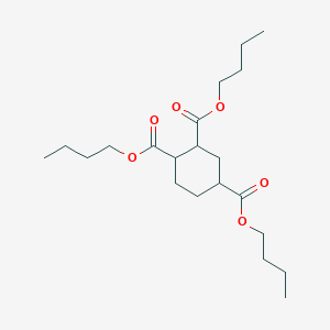molecular formula C21H36O6 B15169407 Tributyl cyclohexane-1,2,4-tricarboxylate CAS No. 650622-23-4
