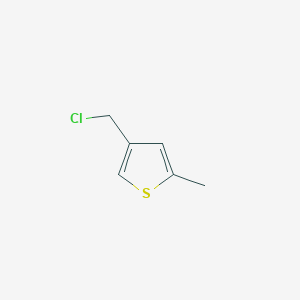 molecular formula C6H7ClS B1516948 4-(Chloromethyl)-2-methylthiophene CAS No. 1082602-29-6