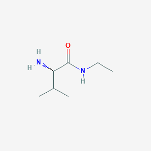 molecular formula C7H16N2O B1516953 N-Ethyl L-Valinamide CAS No. 169170-45-0