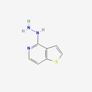 Thieno[3,2-c]pyridin-4-ylhydrazine