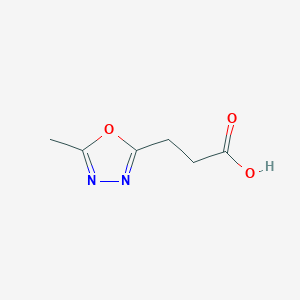 3-(5-Methyl-1,3,4-oxadiazol-2-yl)propanoic acid