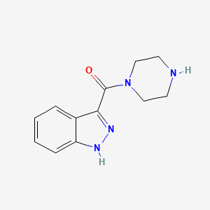 3-(piperazine-1-carbonyl)-2H-indazole