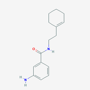 3-Amino-N-[2-(1-cyclohexen-1-YL)ethyl]benzamide