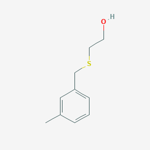 molecular formula C10H14OS B1516982 2-[(3-Methylbenzyl)thio]ethanol CAS No. 959241-67-9