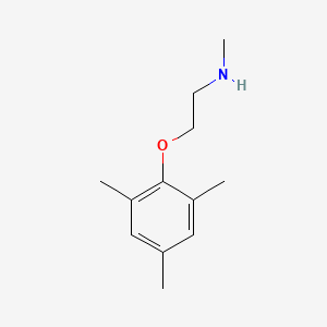 molecular formula C12H19NO B1516992 2-(Mesityloxy)-N-methylethanamine CAS No. 915923-32-9