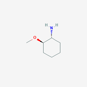 molecular formula C7H15NO B1516995 (1R,2R)-2-methoxycyclohexan-1-amine CAS No. 72342-85-9