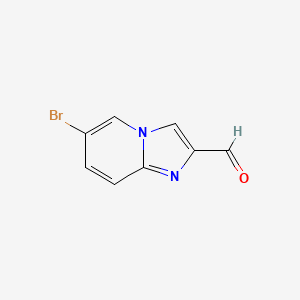 molecular formula C8H5BrN2O B1516999 6-Bromoimidazo[1,2-a]pyridine-2-carbaldehyde CAS No. 885276-09-5