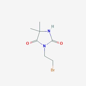 3-(2-Bromoethyl)-5,5-dimethylimidazolidine-2,4-dione