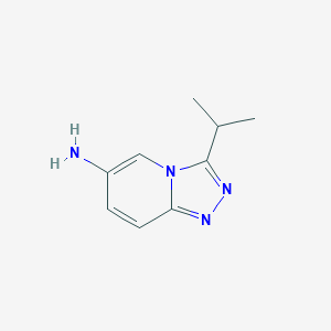 3-(Propan-2-yl)-[1,2,4]triazolo[4,3-a]pyridin-6-amine