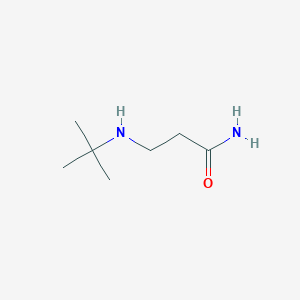 molecular formula C7H16N2O B1517019 3-(Tert-butylamino)propanamide CAS No. 289656-97-9