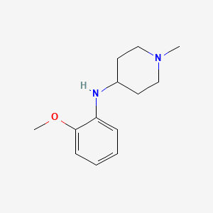 molecular formula C13H20N2O B1517030 N-(2-methoxyphenyl)-1-methylpiperidin-4-amine CAS No. 1019565-48-0