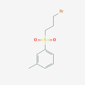 1-(3-Bromopropanesulfonyl)-3-methylbenzene