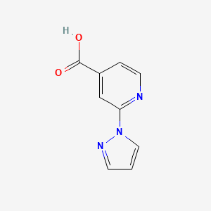 2-(1H-Pyrazol-1-yl)isonicotinic acid