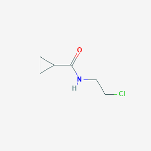 N-(2-chloroethyl)cyclopropanecarboxamide