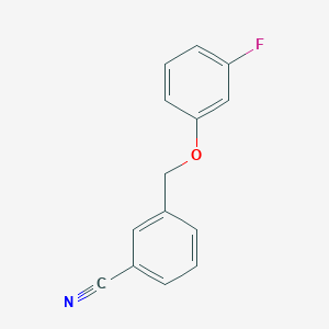 3-(3-Fluorophenoxymethyl)benzonitrile