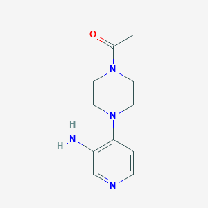 1-(4-(3-Aminopyridin-4-yl)piperazin-1-yl)ethanone