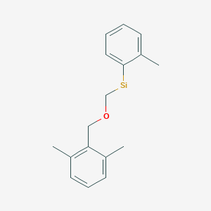 molecular formula C17H20OSi B15170547 CID 71379214 CAS No. 646522-68-1