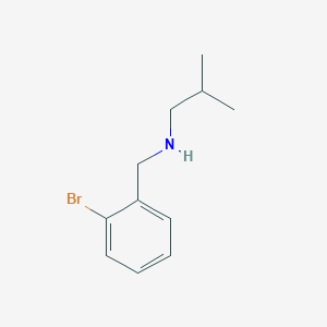 [(2-Bromophenyl)methyl](2-methylpropyl)amine