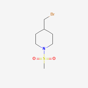 4-(Bromomethyl)-1-(methylsulfonyl)piperidine