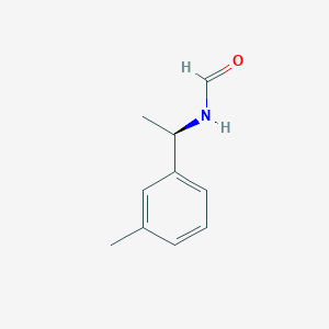 molecular formula C10H13NO B15170669 N-[(1R)-1-(3-methylphenyl)ethyl]formamide CAS No. 650608-20-1