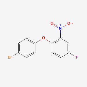1-(4-Bromophenoxy)-4-fluoro-2-nitrobenzene